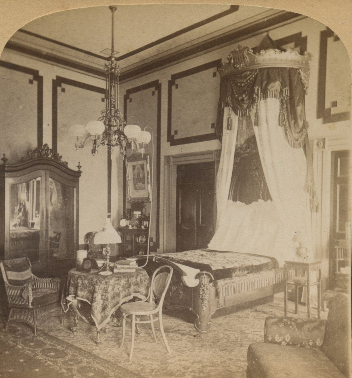 ART + ARCHITECTURE, WASHINGTON DC, VINT PHOTO, PRESIDENT'S MANSION