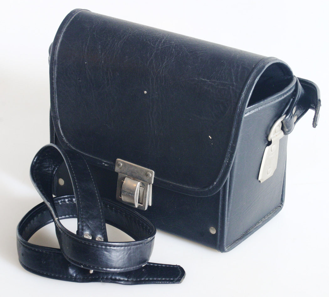 VINTAGE CAMERA CASE WITH STRAP