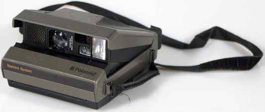 Vintage Polaroid Spectra System Instant Camera - Untested (As-Is); Lens Excellent, Retro Decor Gift