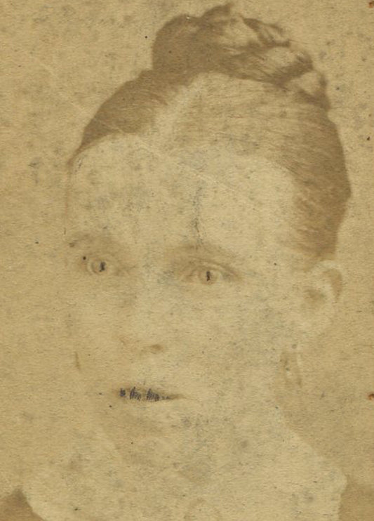 SCARY WOMAN.  CDV. PITTSBURGH, PA.