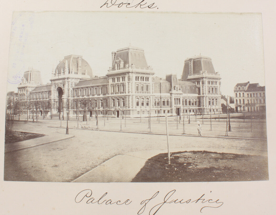 ANTWERP, BELGIUM. PALACE OF JUSTICE. 8x10 reprint