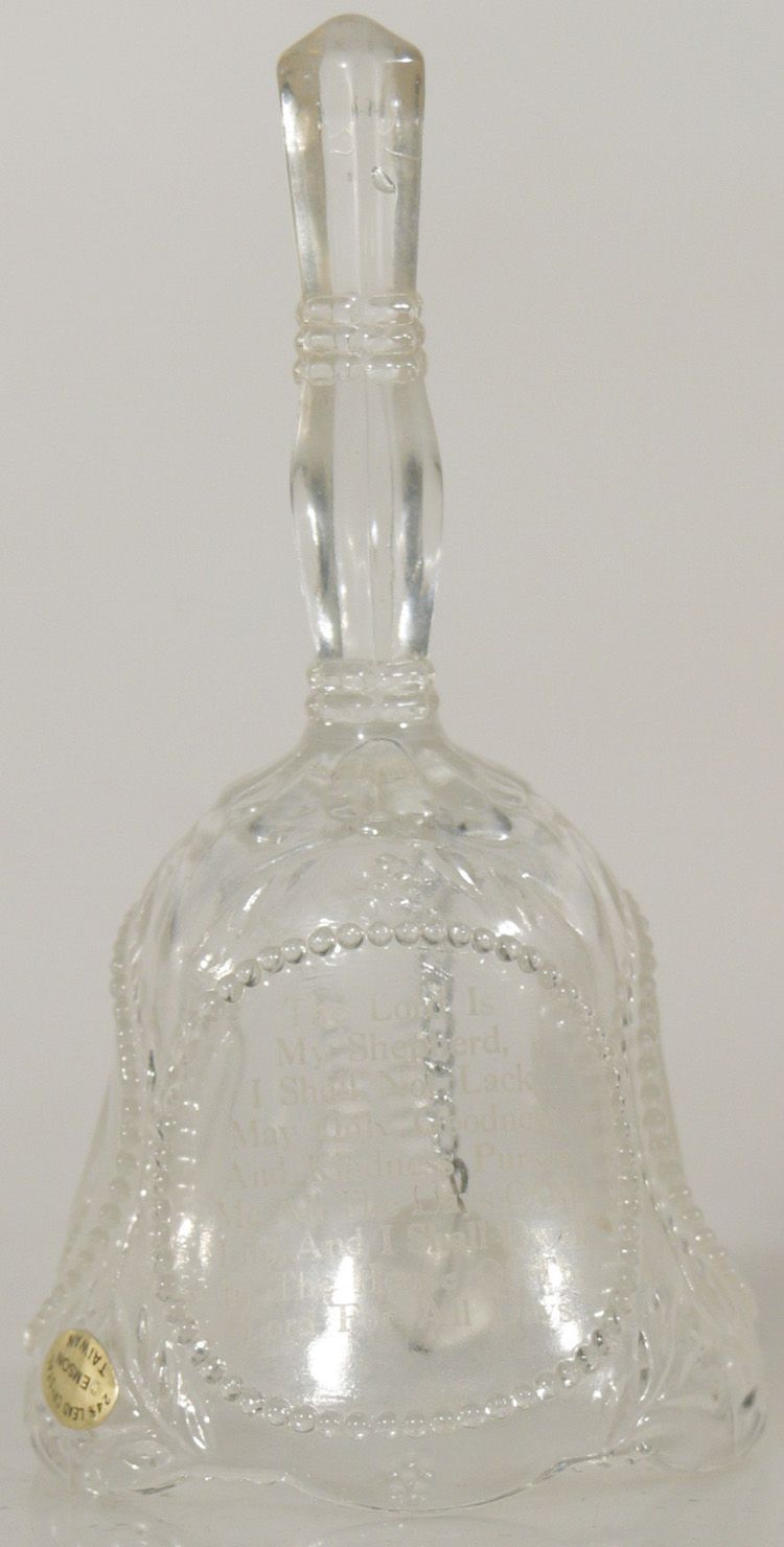 GLASS BELL W/ LORDS PRAYER