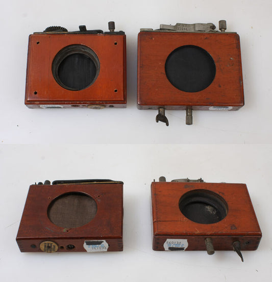Camera Shutters Wooden Vintage