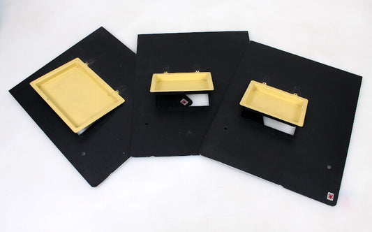 Saunders Omega Masks for Darkroom Enlarger Easel Set of 3