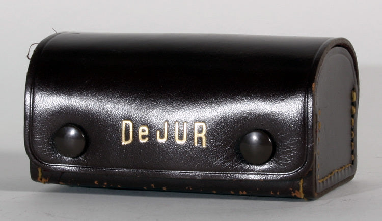 CAMERA ACCESSORY CASE BROWN LEATHER DEJUR