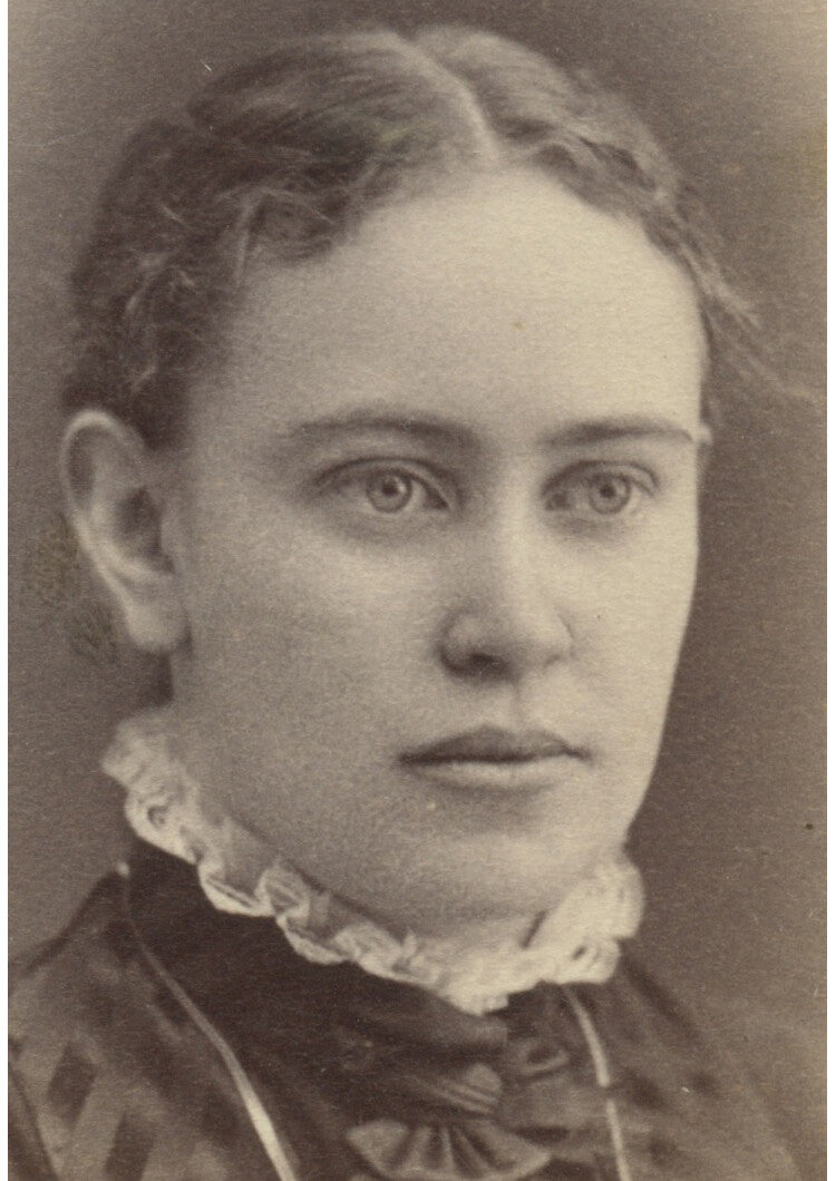 LAWRENCE, MASS, PHOTO BY NEWELL, OF LADY W/ PRETTY DRESS