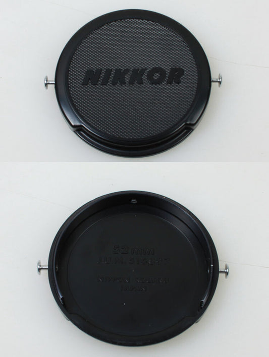Original Nikon Camera Nikkor 52mm Vintage Lens Cap