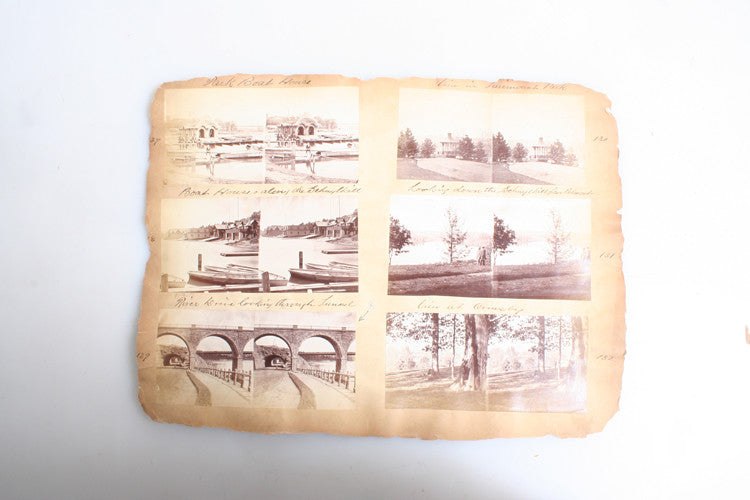 SET OF 12 STEREOVIEWS OF FAIRMOUNT PARK   GIRARD BRIDGE - PHILADELPHIA, PA