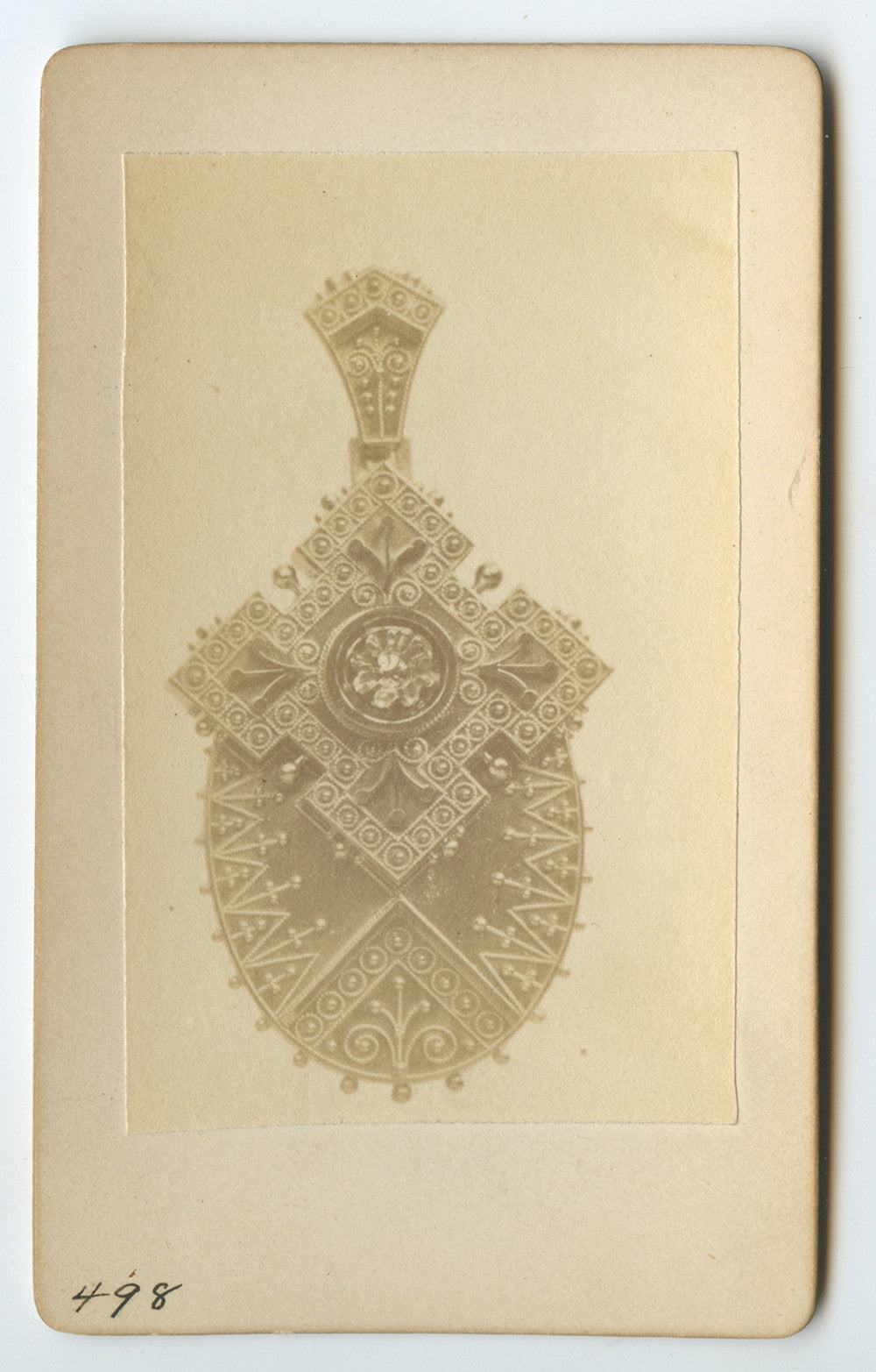 VINTAGE JEWELRY CDV PHOTOS 1860S NEW YORK, ART/METAL/DETAIL