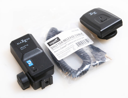 BLAZZEO MEGTRIG SLT-4 REMOTE CONTROLLER W/ CANON CORD