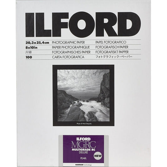 Ilford Multigrade RC 8 x 10" Pearl Photographic Paper - 100 Sheets