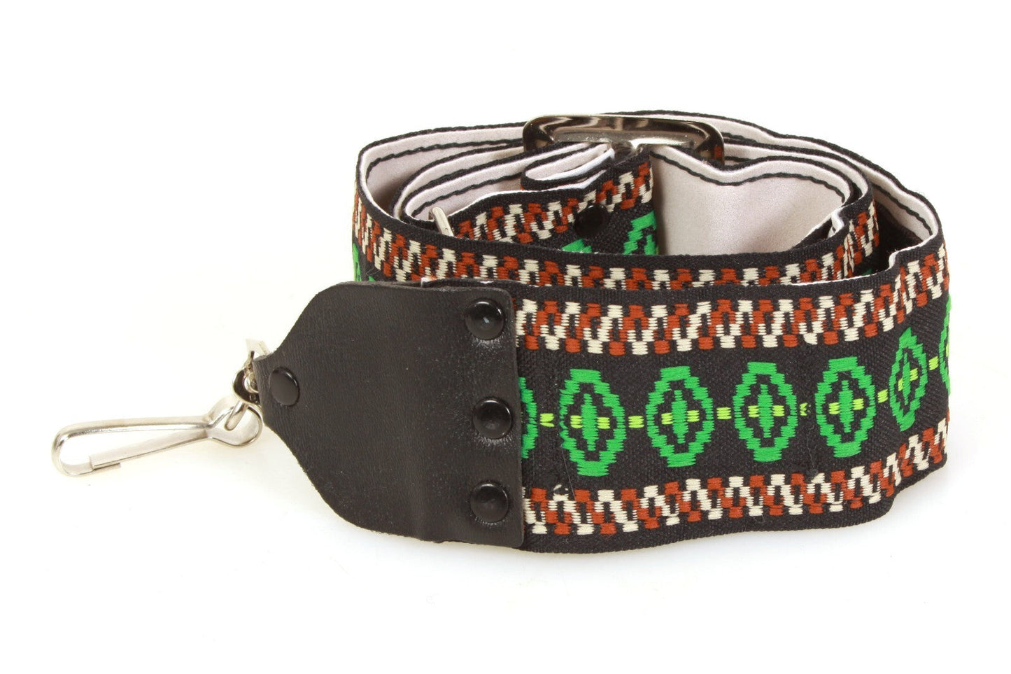 Vintage Embroidered Camera Strap - 2in Wide, 40in Long, Adjustable, 1960s Style
