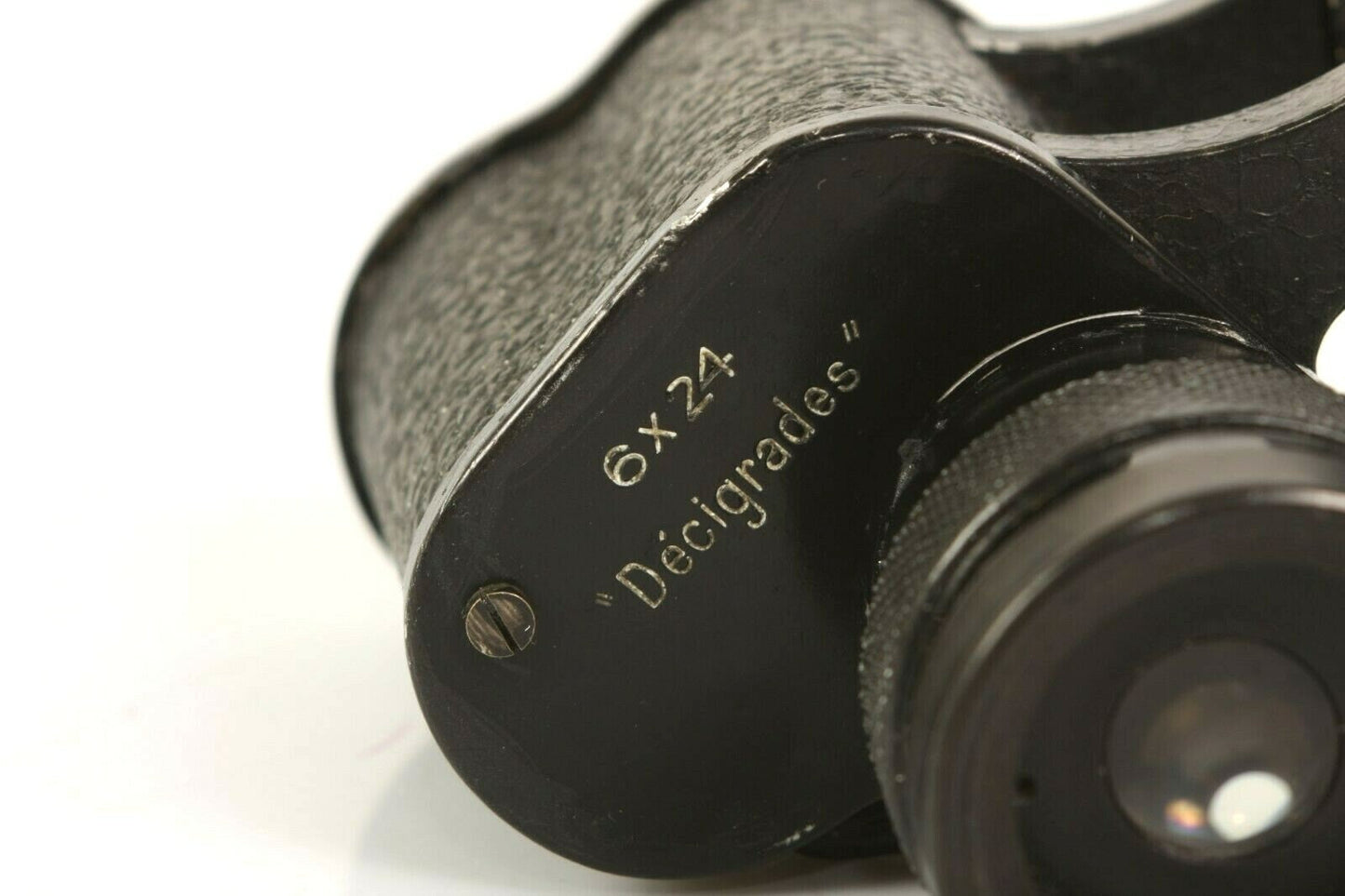 Krauss Paris Decigrades 6X24 Vintage Binoculars