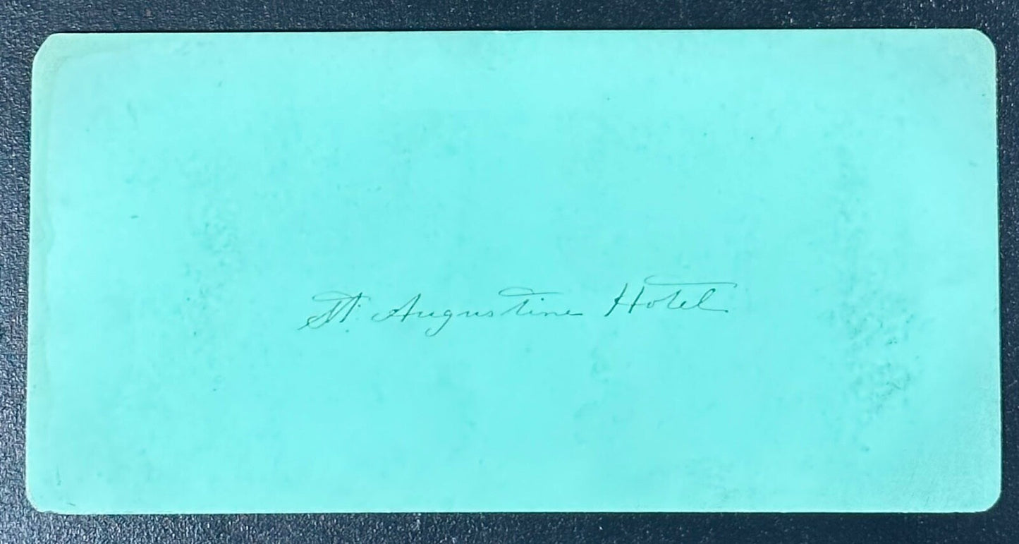 Vintage Stereoview Card: ���Saint Augustine Hotel, Florida ���