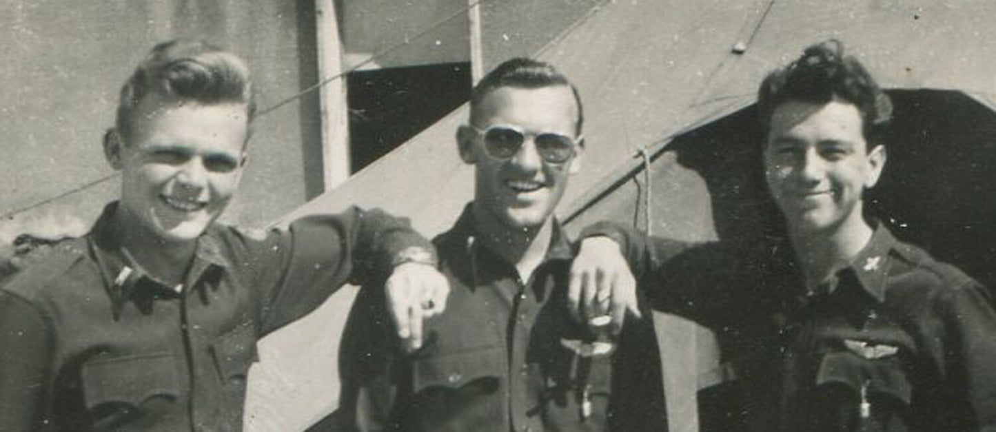 WWII U.S. MILITARY MEMBERS. FALCONARA, ITALY. 3.25X5 B&W.