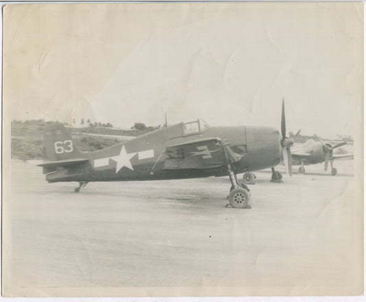 U.S. FIGHTER PLANE. 8X10 B&W, VINTAGE.