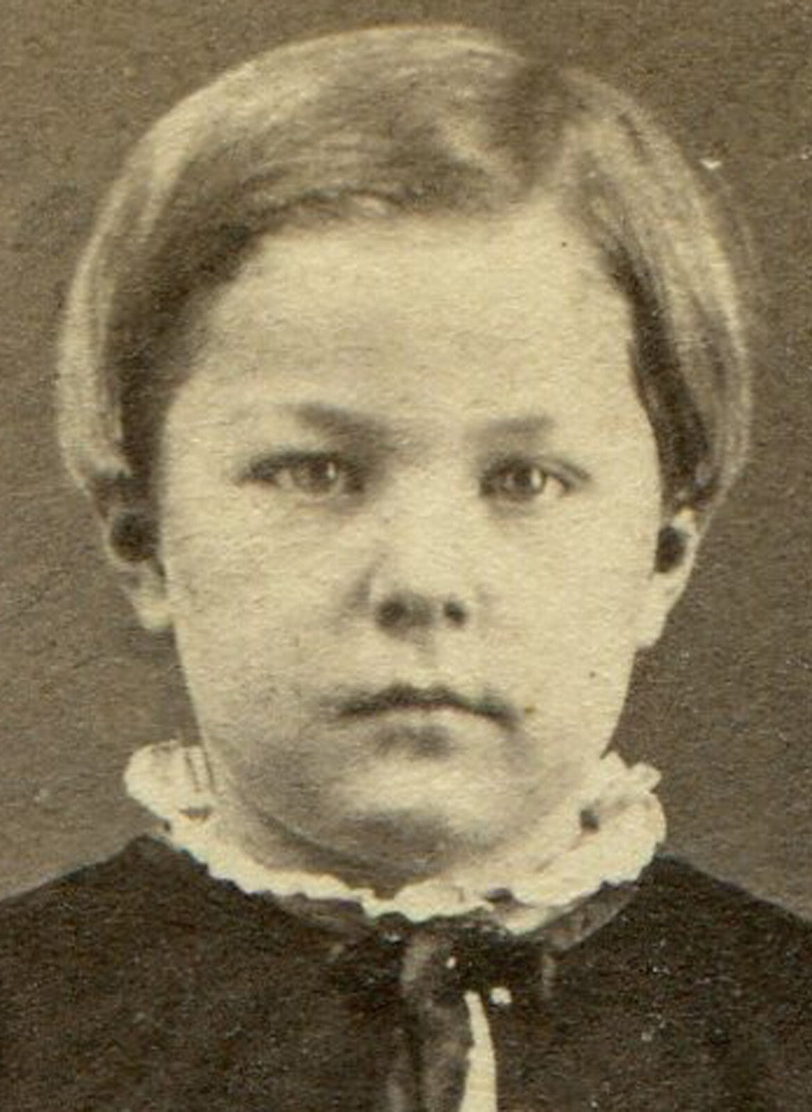 ROBERT PALMER, YOUNG BOY, STYLISH OUTFIT. STANDING POSE AT SMALL CHAIR. CDV.