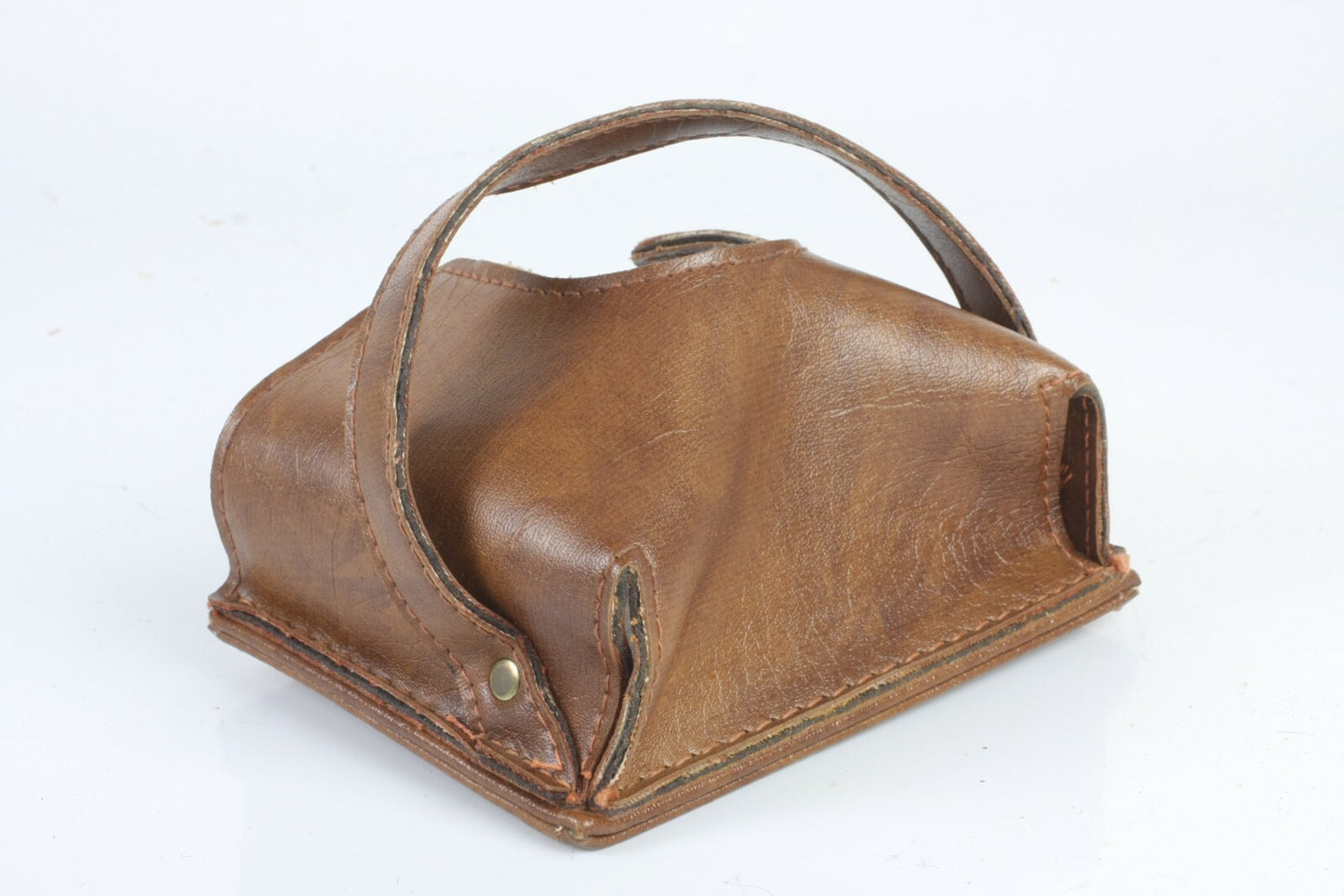 Leather Vintage Camera Bag with Camera Case