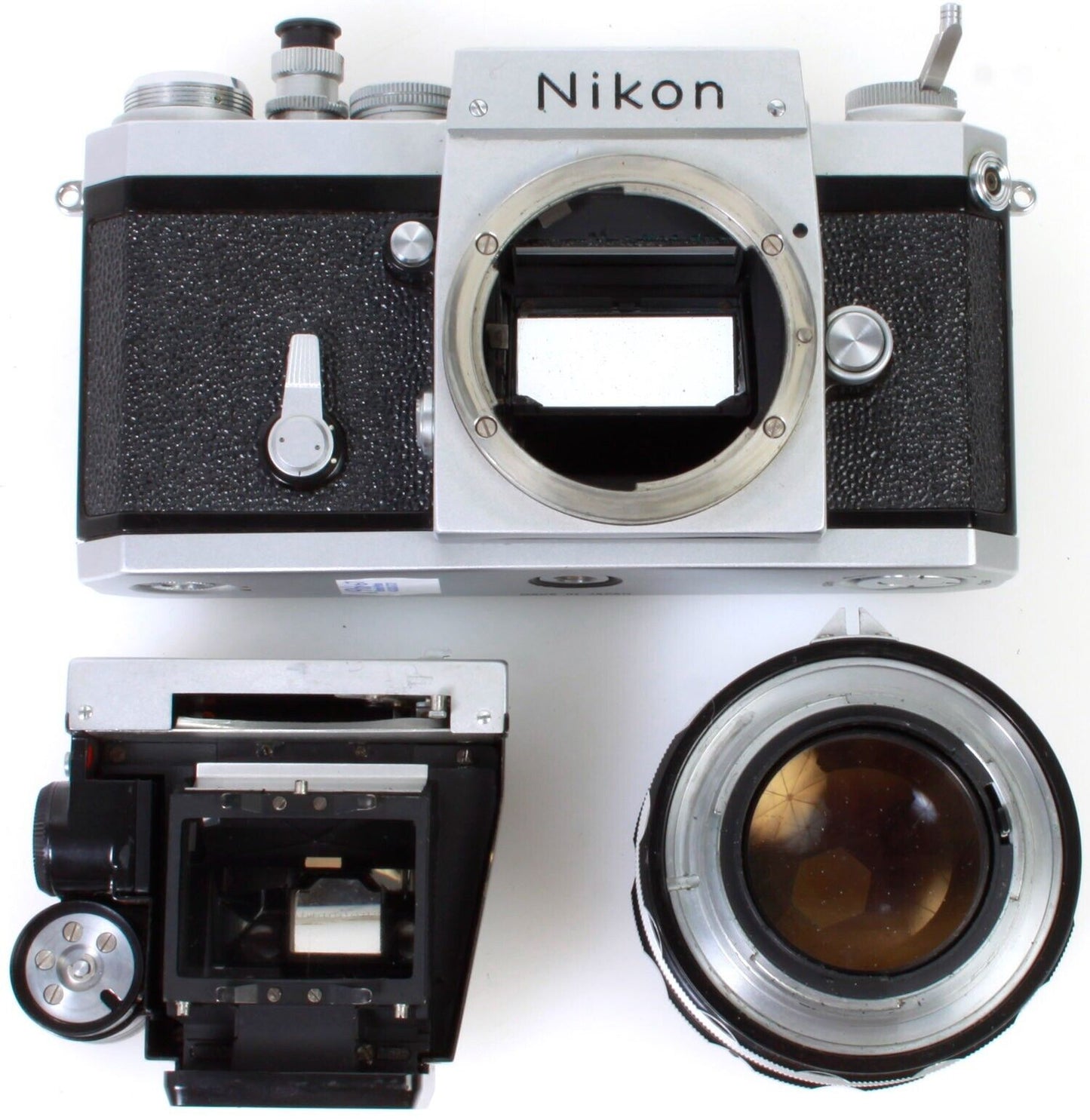 Nikon F 35mm Camera Body w/ Metered Prism & 50mm f/1.4 Lens