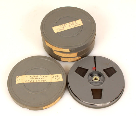 Vintage Lawrence Welk TV Show Audio Tapes - Lot of 5