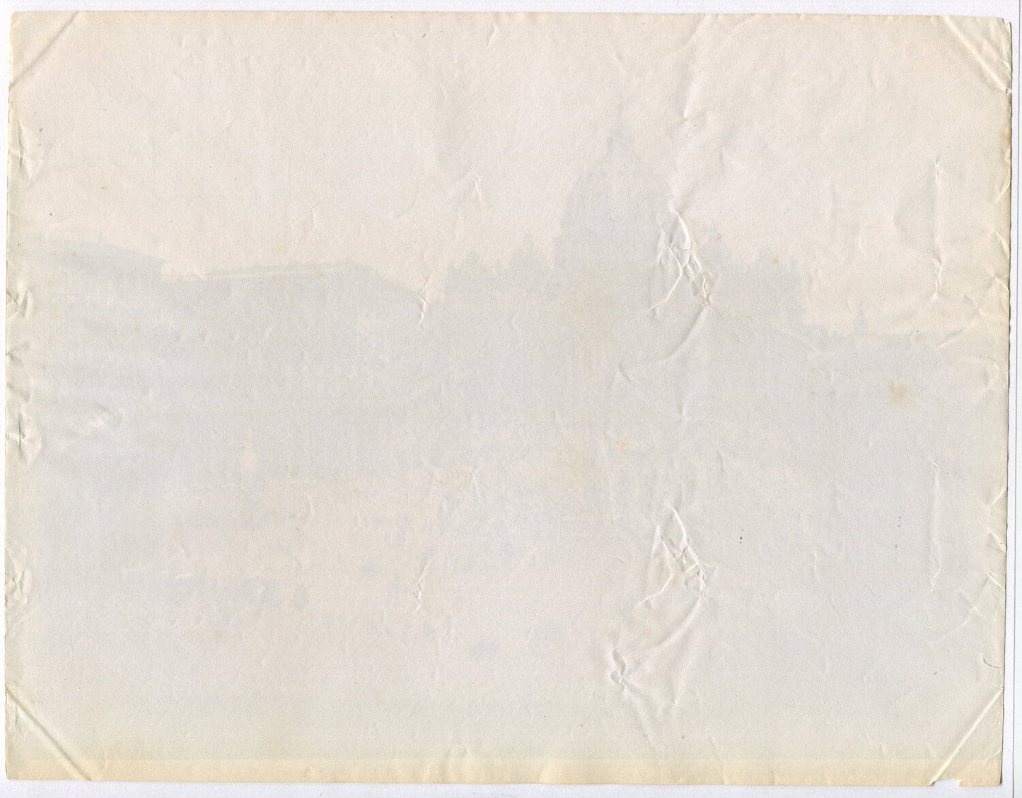 Vintage St Peter's Basilica Albumen Photograph - Unmounted 8x10 Wall Art for
