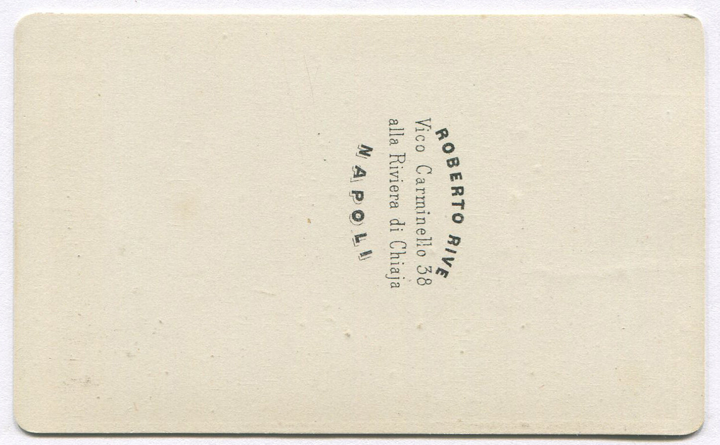 TEMPLE DI VIRGILIO. NAPOLI, ITALY. CDV.