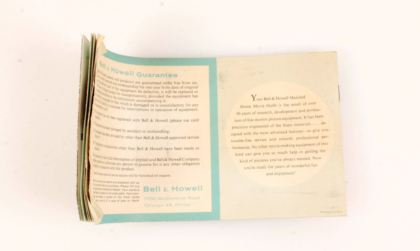 Antique Bell & Howell 333 Sun Dial Movie Camera PROP/DISPLAY ONLY ONLY