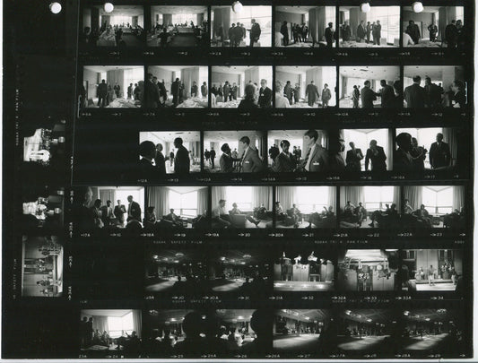 URBAN AMERICA CONFERENCE, JUNE 4TH 1968. DETROIT. 10CT 35MM NEG W/CONTACT SHEETS