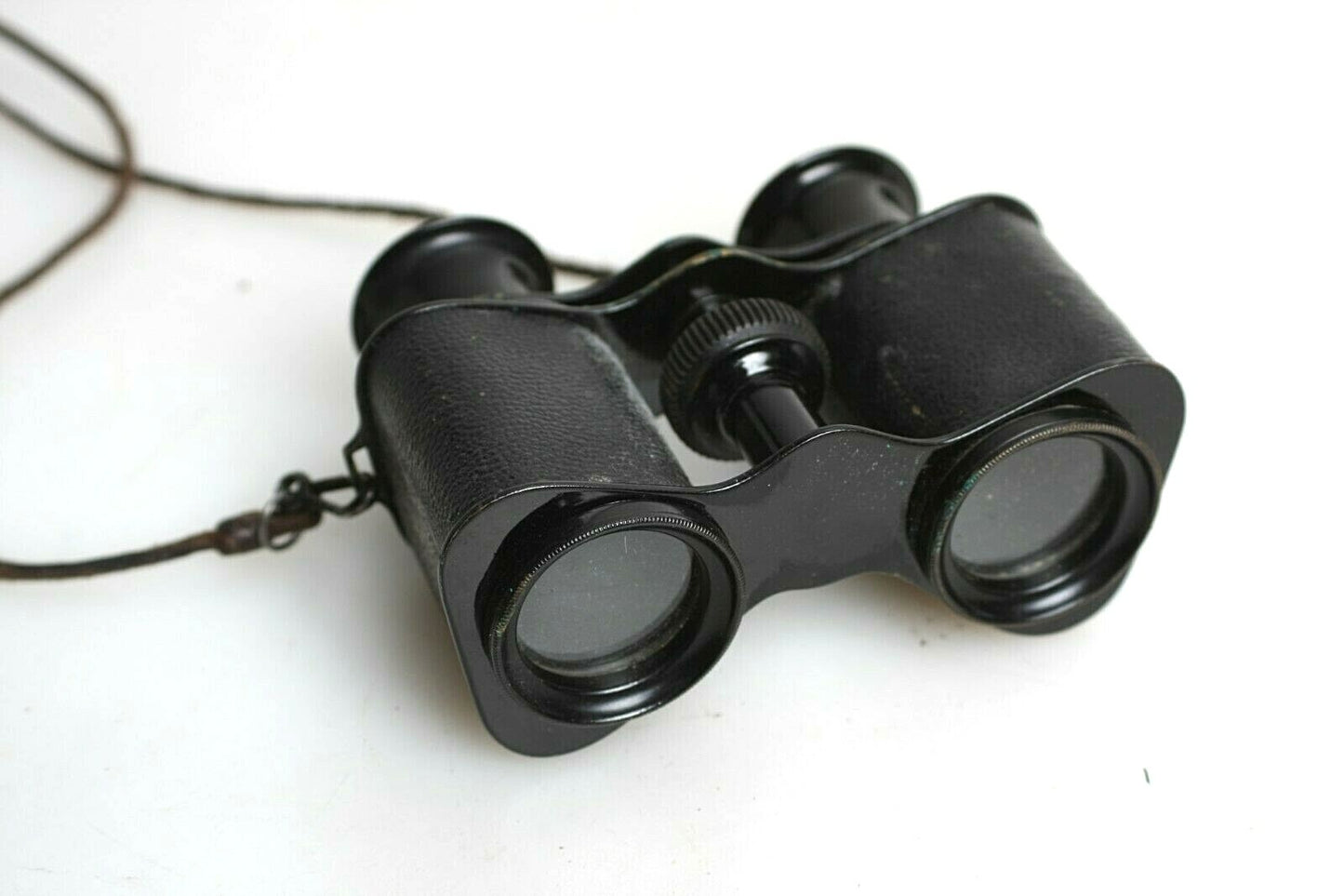 Antique Sportiere Paris Binoculars with Case