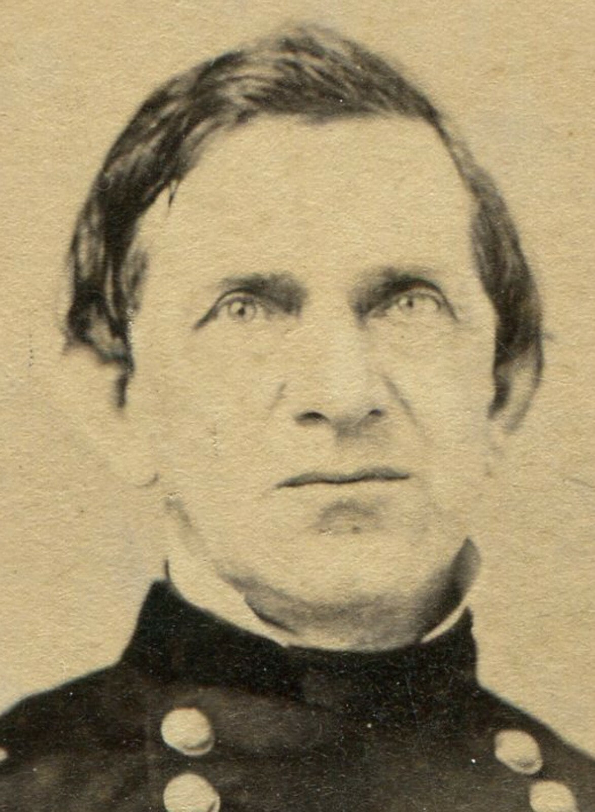 CIVIL WAR MAJOR GENERAL EDWARD CANBY. CDV BY ANTHONY/TAX STAMP. CDV
