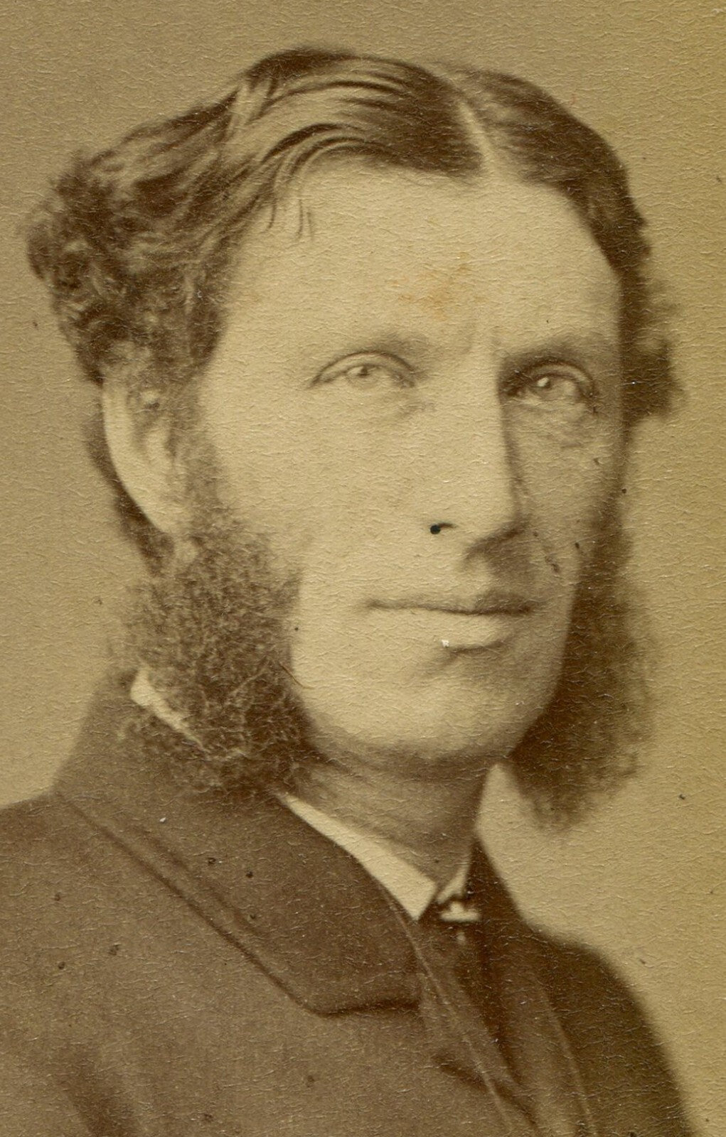 CDV of Matthew Arnold,  British 19th-Century Poet