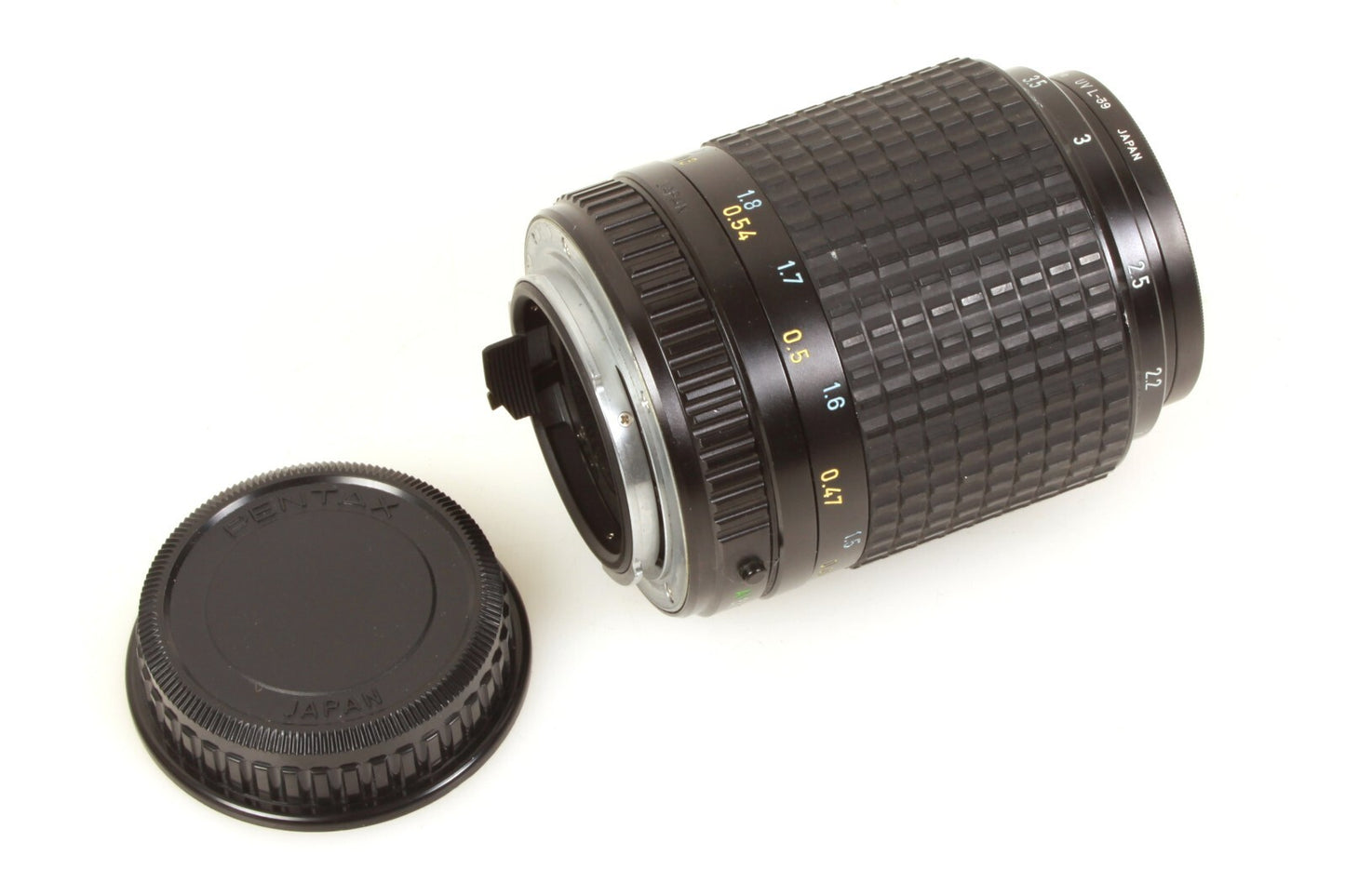 SMC Pentax-A Macro 100mm f/4 f4.0 MF Prime Lens w Original Case & 2x Extender