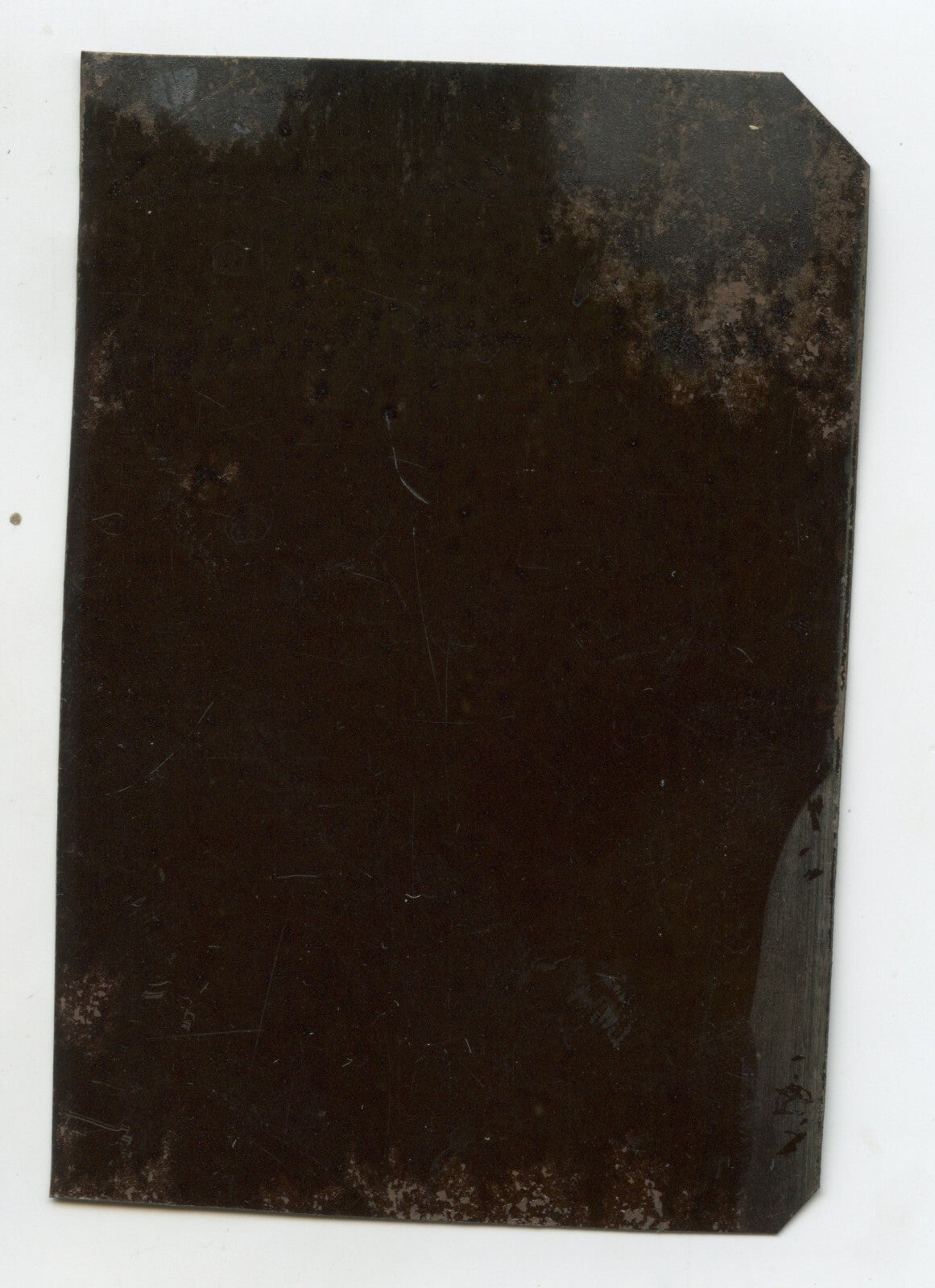 OCCUPATIONAL TINTYPE, BROTHERS, TAILORS ONE WI/ CUTTING SHEARS,1/6 PLATE