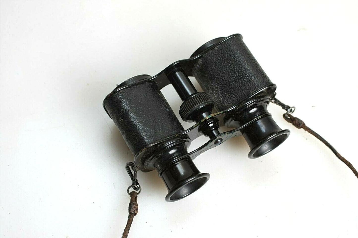 Antique Sportiere Paris Binoculars with Case