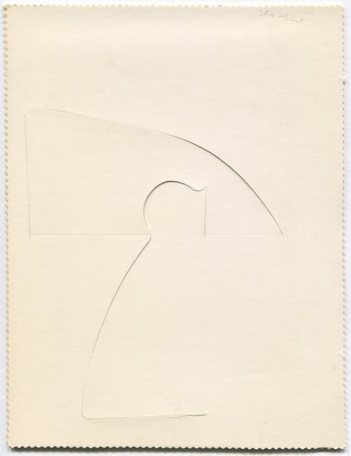 Vintage 5x7 Black Man Photo Print with Soul Patch Goatee Glasses, Toned