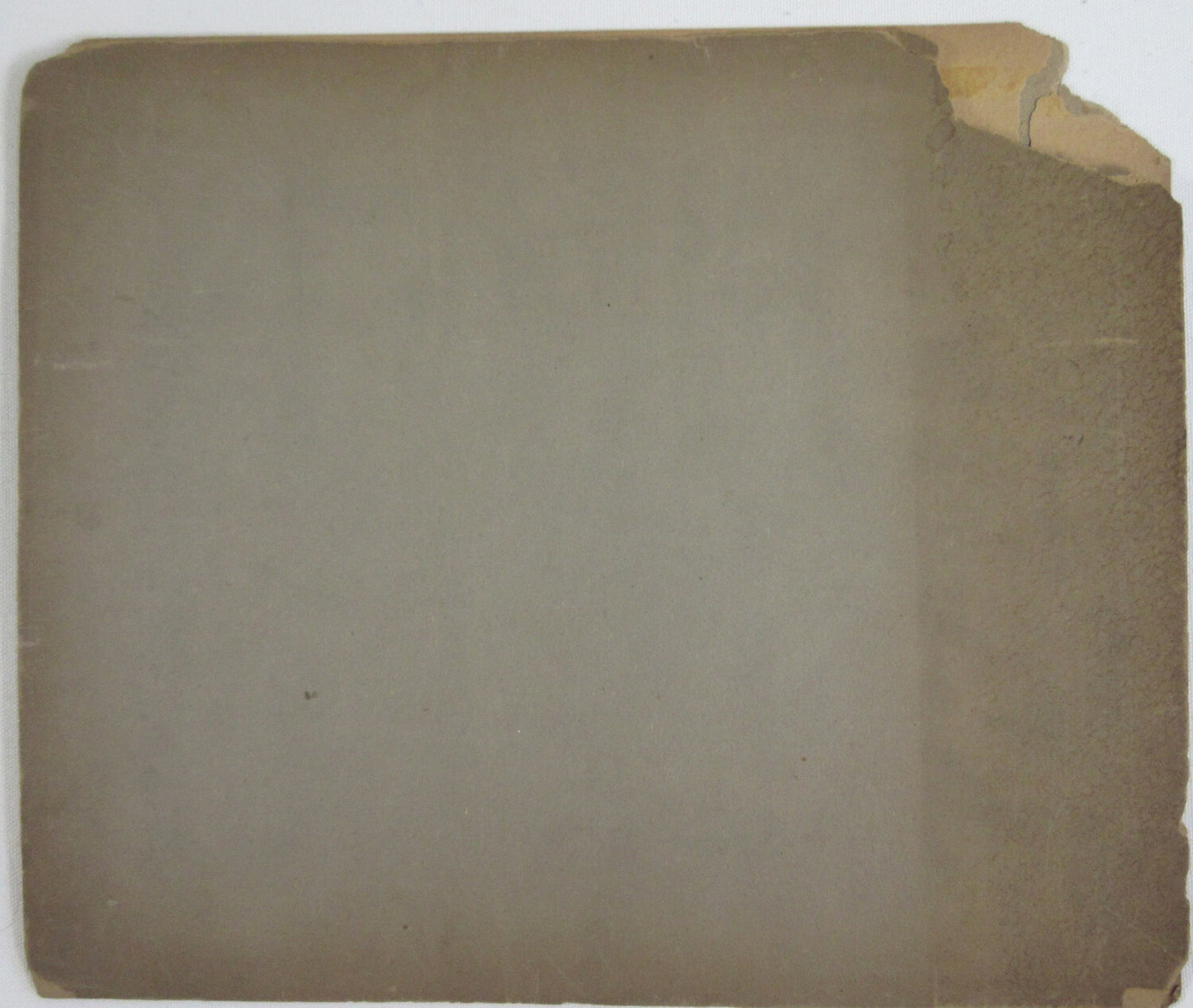 WOMAN IN ROCKER ON BEAUTIFUL SHADY PORCH. 8X10 SILVER PRINT,1920s.