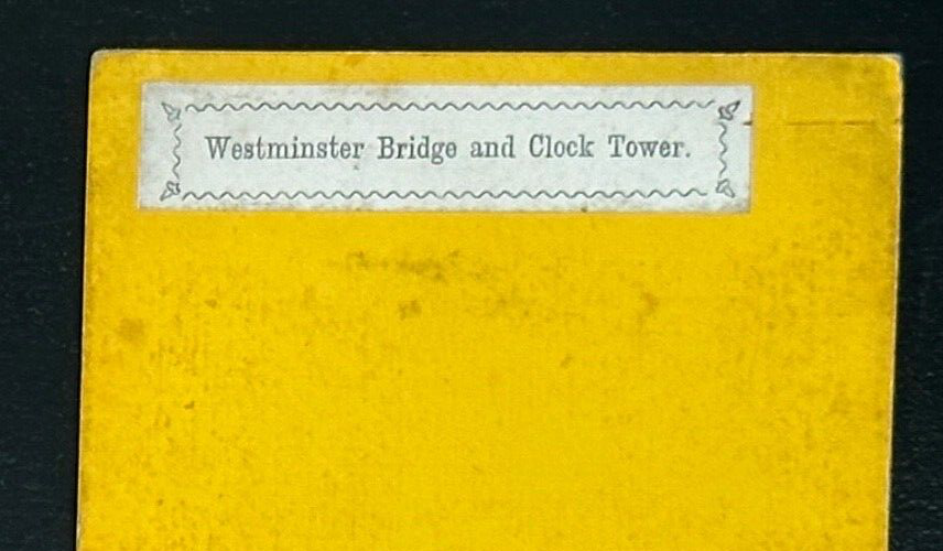 Vintage Stereoview Card: National Portrait Gallery in Trafalgar Square London