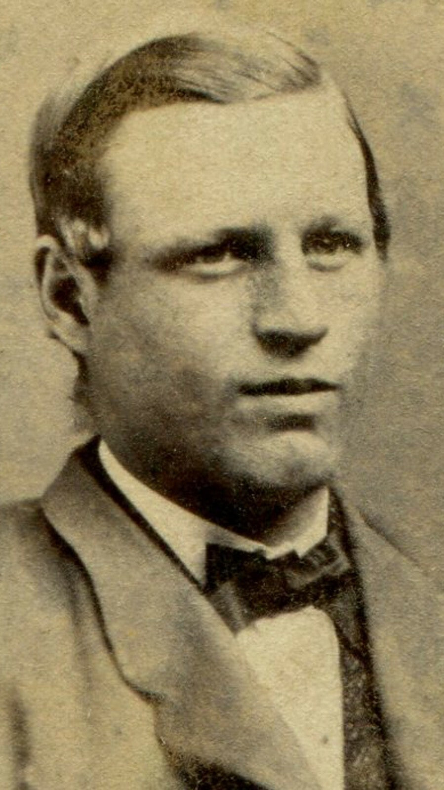 HANDSOME, TROUBLEMAKER OF A MAN. CDV. ST. JOHN, NEW BRUNSWICK, CANADA.