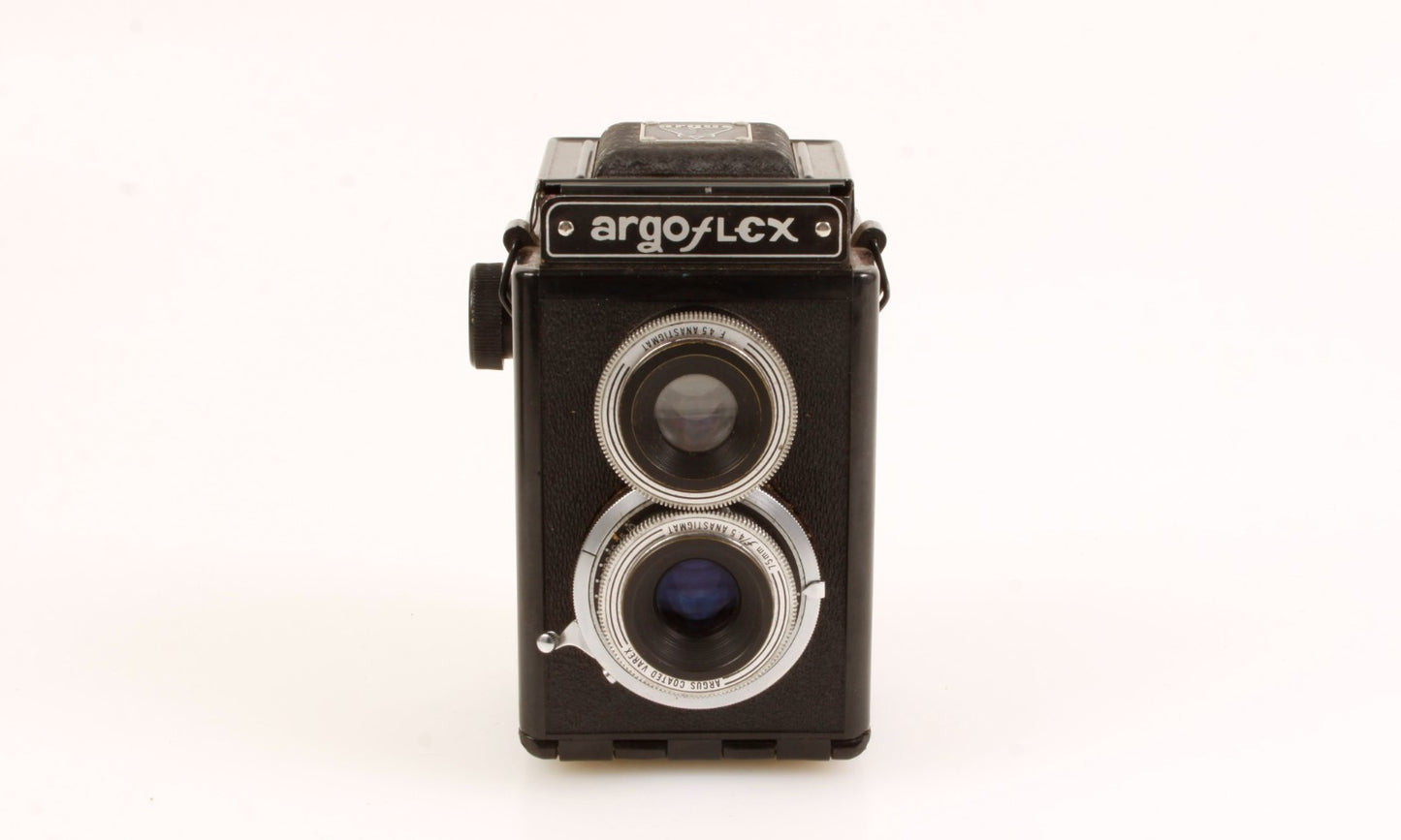 Art Deco Twin Lens 120mm Camera with Case PROP/DISPLAY ONLY