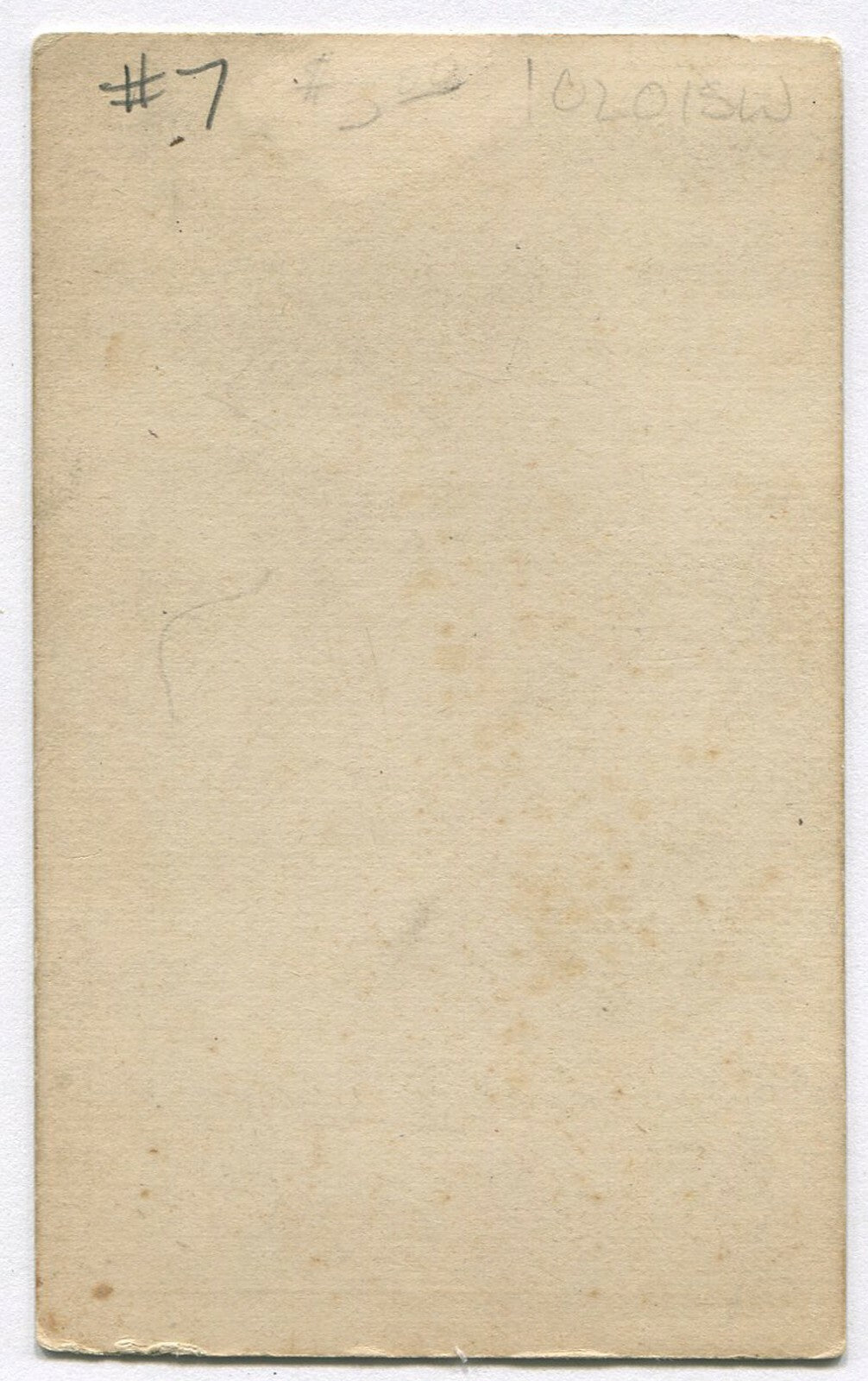 MAN W/THEATRICAL PRESENCE. CDV. BOWERY, N.Y.