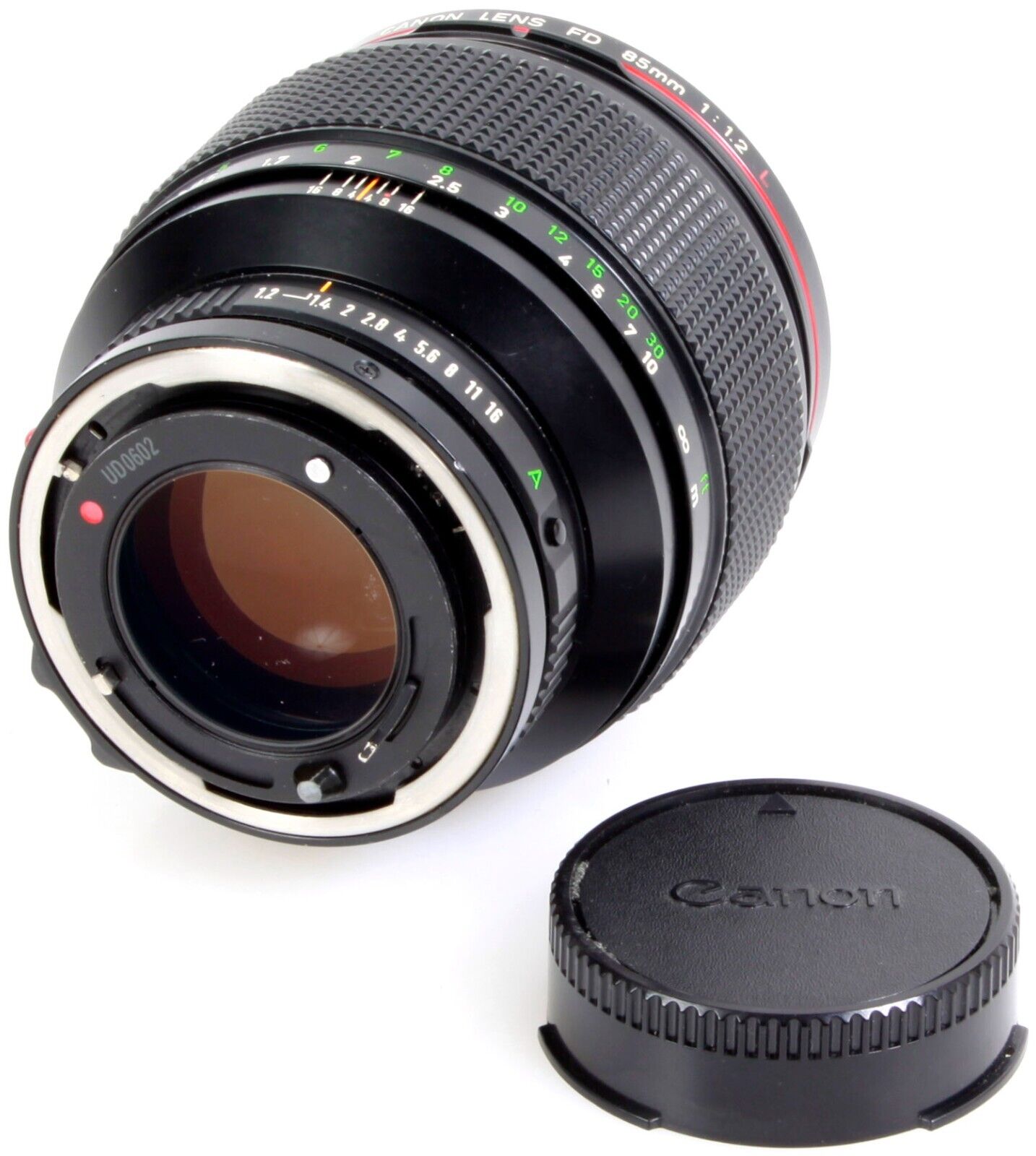 Canon FD 85mm f/1.2 L Manual Prime Portrait Lens