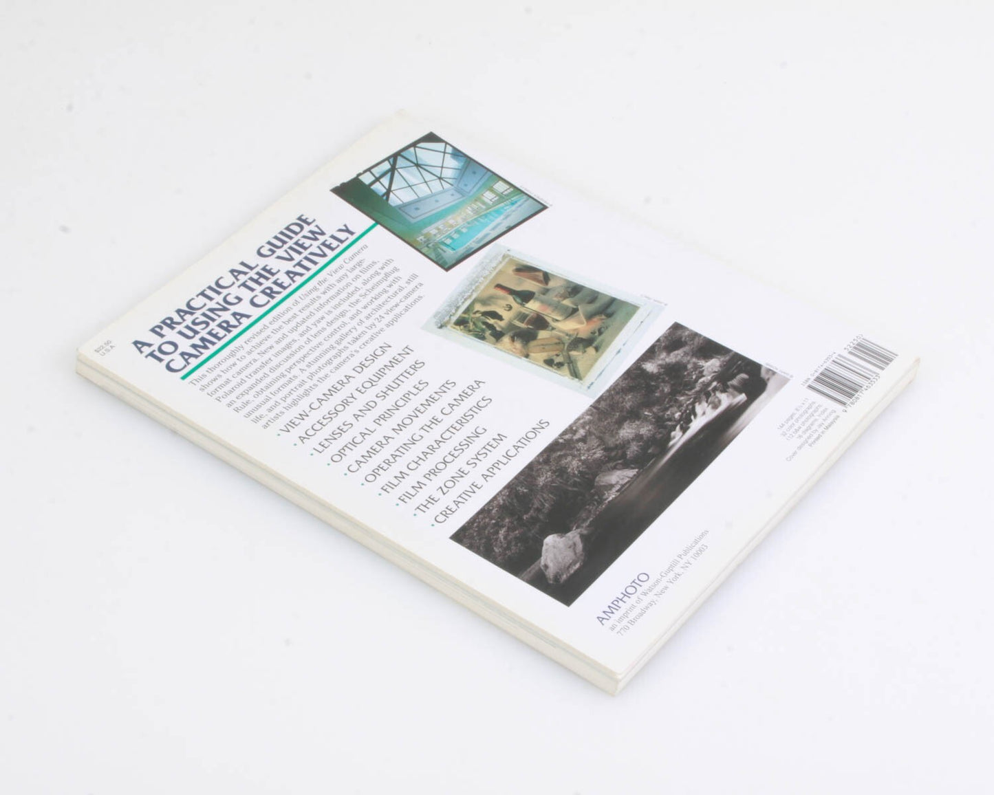 USING THE VIEW CAMERA: PHOTOGRAPHY BOOK