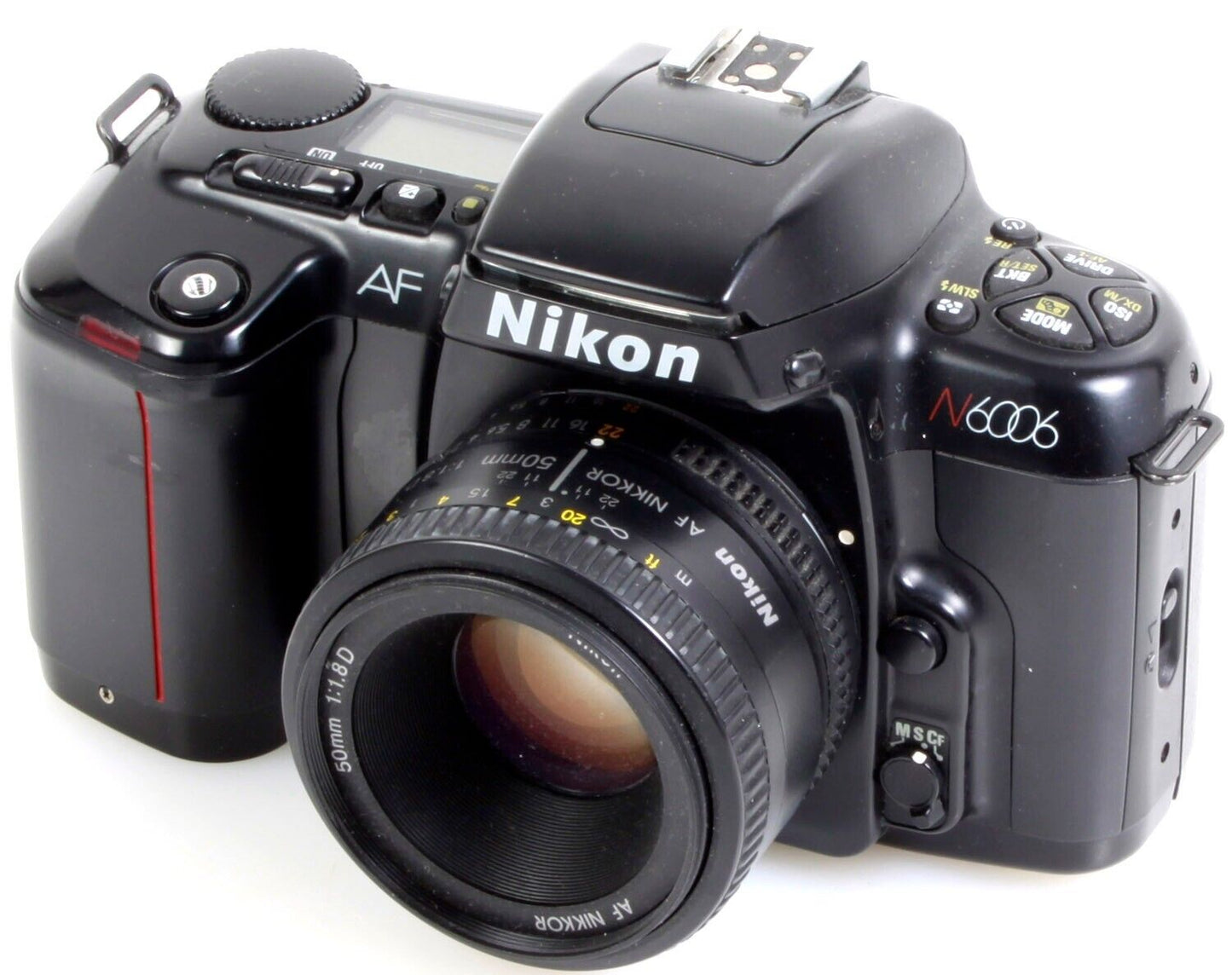 Nikon N6006 35mm SLR Camera with 50mm f/1.8 Lens