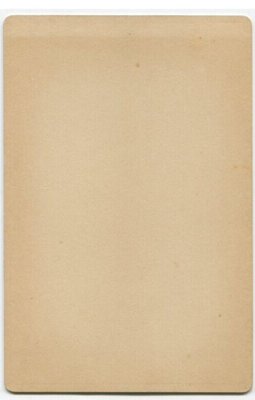 BABY, SO DONE WITH THIS GLAM SHOOT. CABINET CARD. AURORA, ILLINOIS.