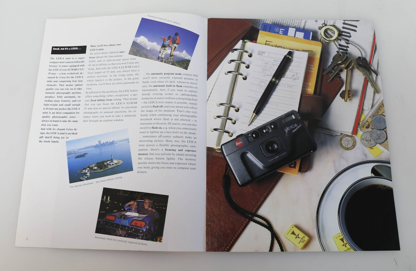 Leica Mini Film Camera Sales Brochure