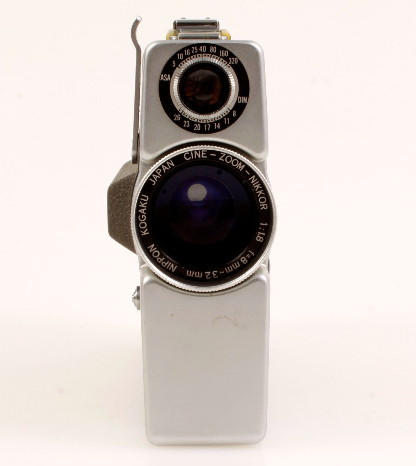 Vintage Nikon Nikkorex-Zoom 8 Regular 8mm Cine Film Camera Tested For Parts