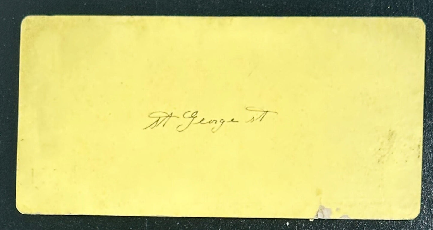 Vintage Stereoview Card: Saint George Street, St. Augustine, Florida - 3.5x7