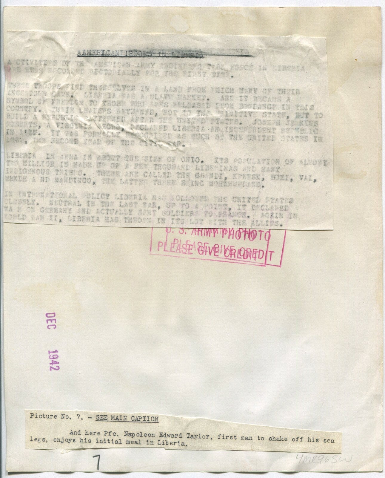 WWII U.S. MILITARY IN EUROPE. 2-8X10, 1-4.5X3.25 B&W PRINTS, VINTAGE.