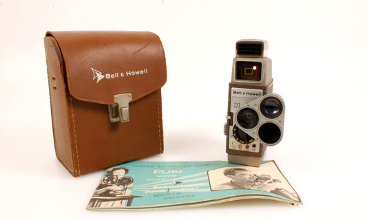 Antique Bell & Howell 333 Sun Dial Movie Camera PROP/DISPLAY ONLY ONLY