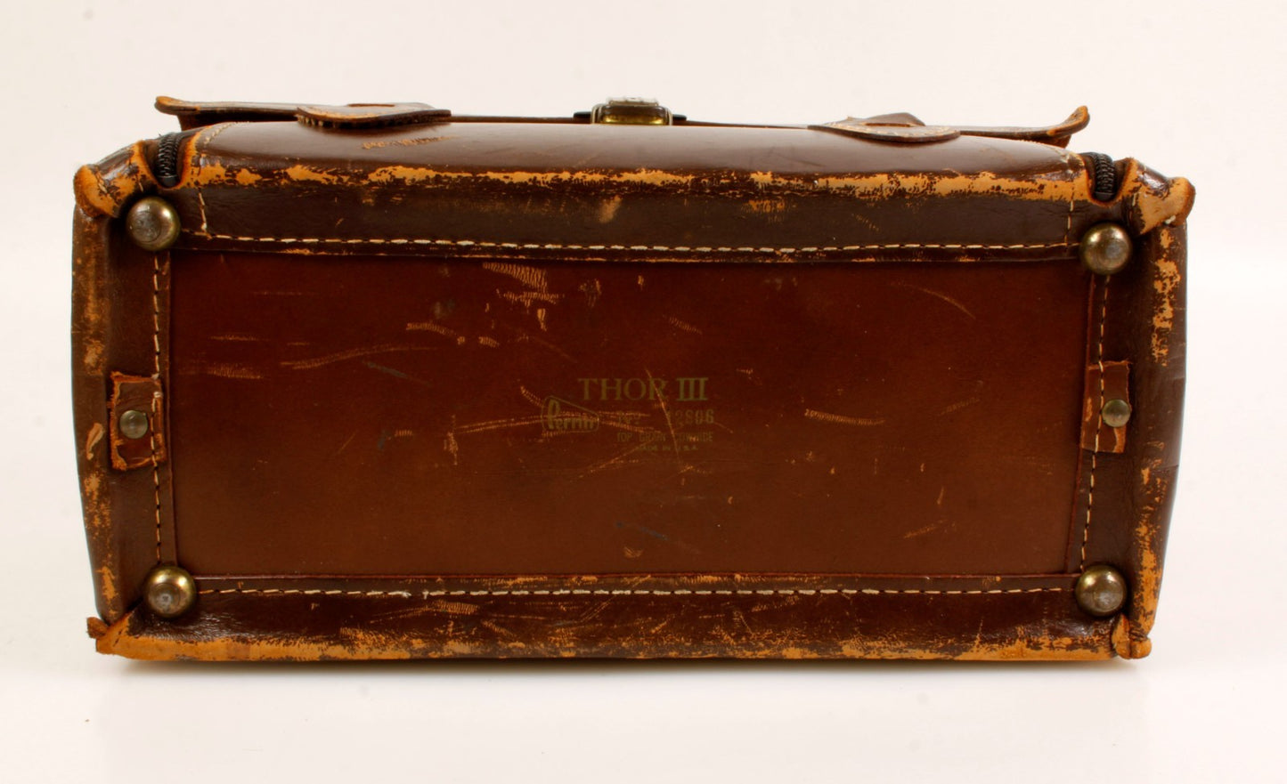 Vintage Perrin Thor III Camera Bag 1960 Leather